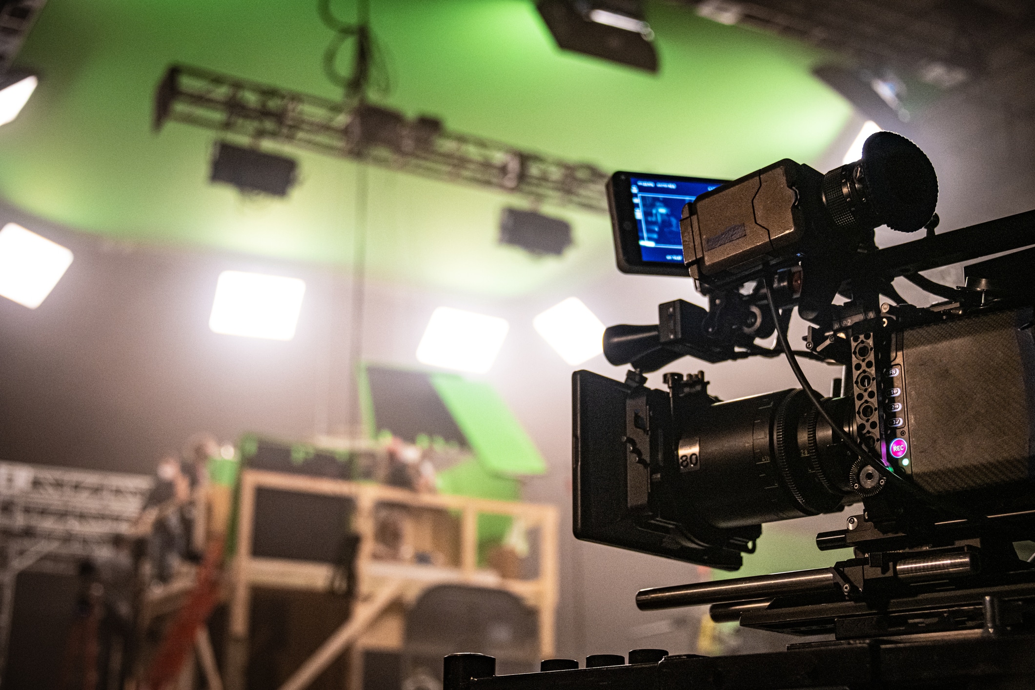 Digital Cinema Camera, On Set