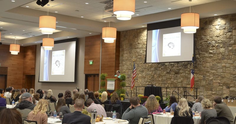 Ramsey Conference Center during a banquet