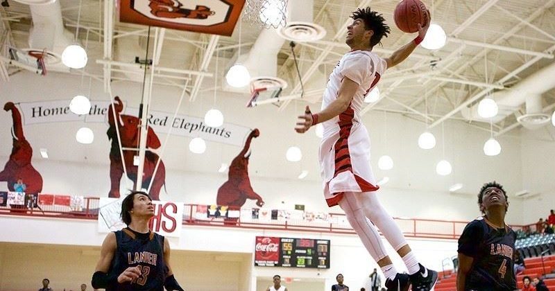 Gainesville City Schools men's basketball game