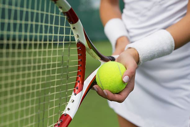 Young lady playing tennis at Sardis Sports